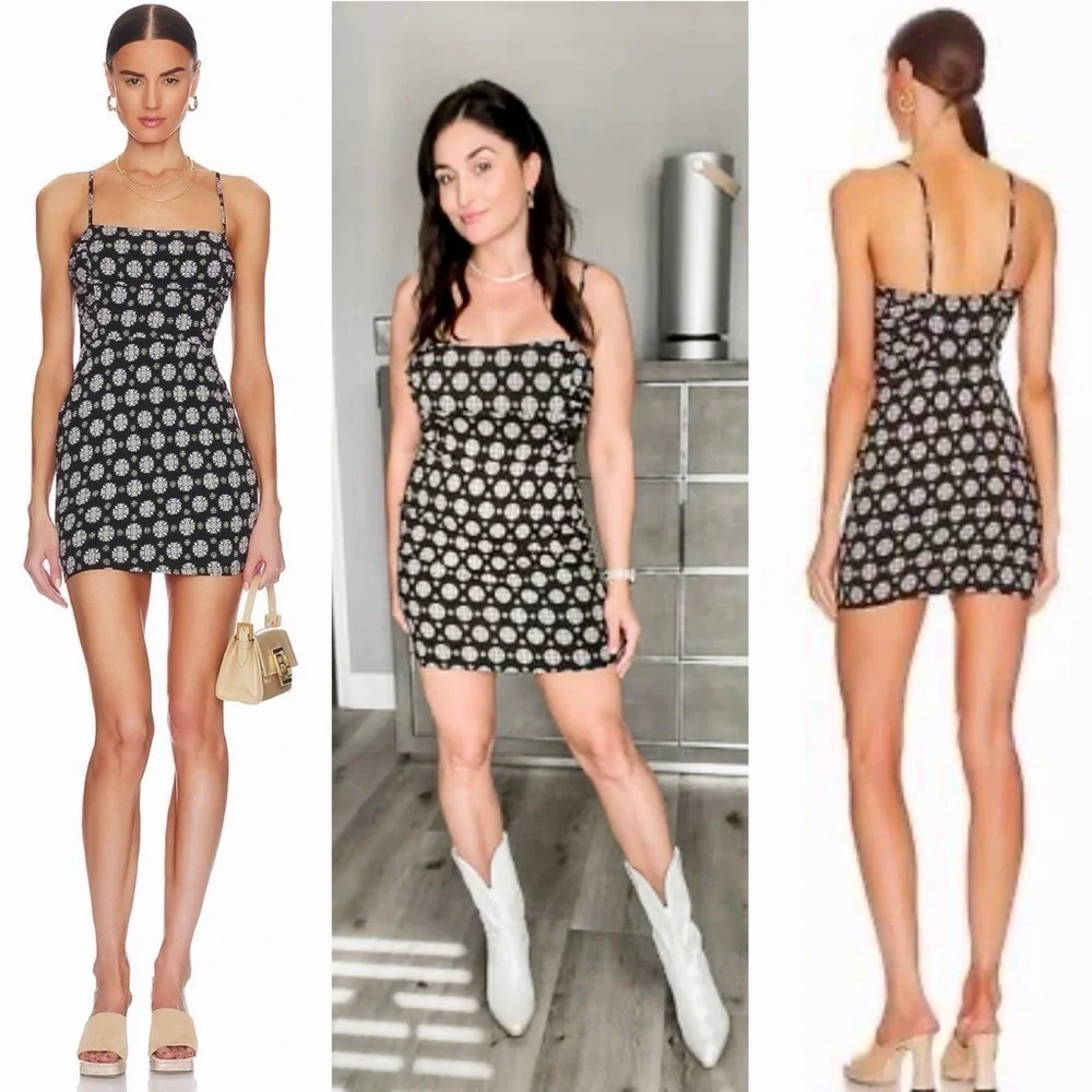 Free People Center of Attention Mini Dressss